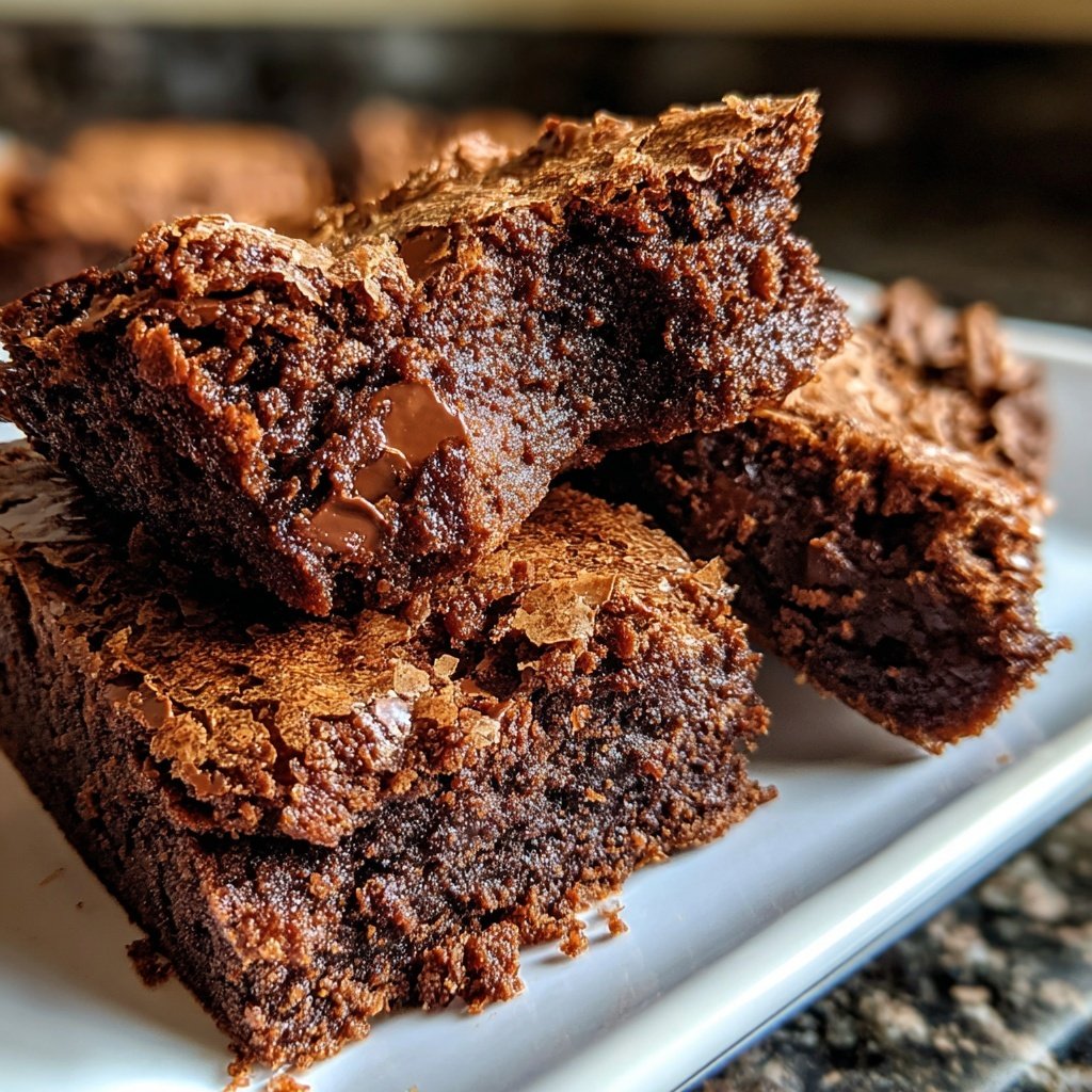 Decadent Cottage Cheese Fudge Brownies