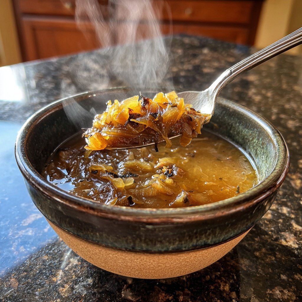 Comforting Caramelized Onion Soup