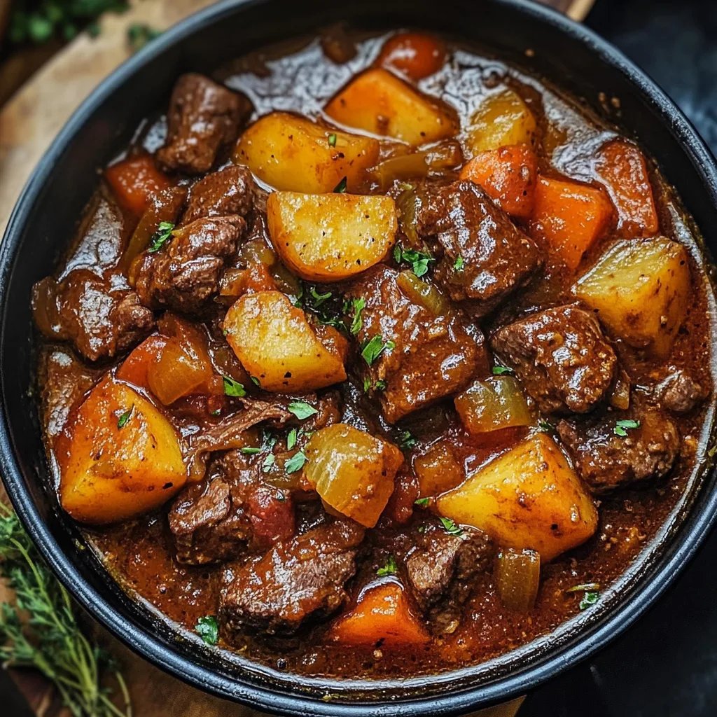 Beef Stew for a Cozy Autumn Night