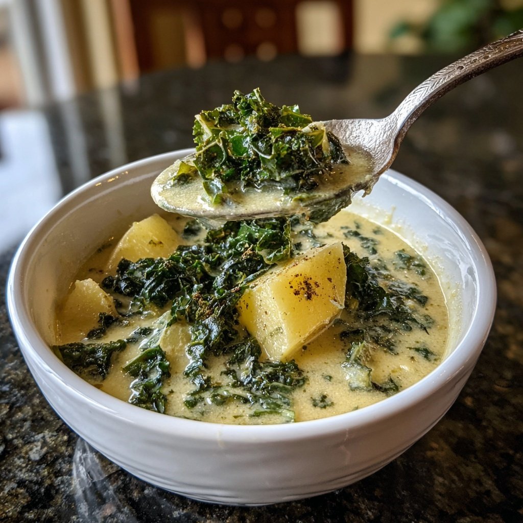 Creamy Kale Potato Soup