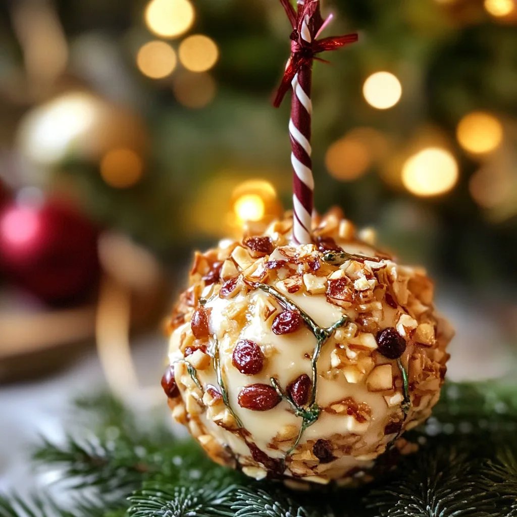 Ornament Cheeseball Recipe
