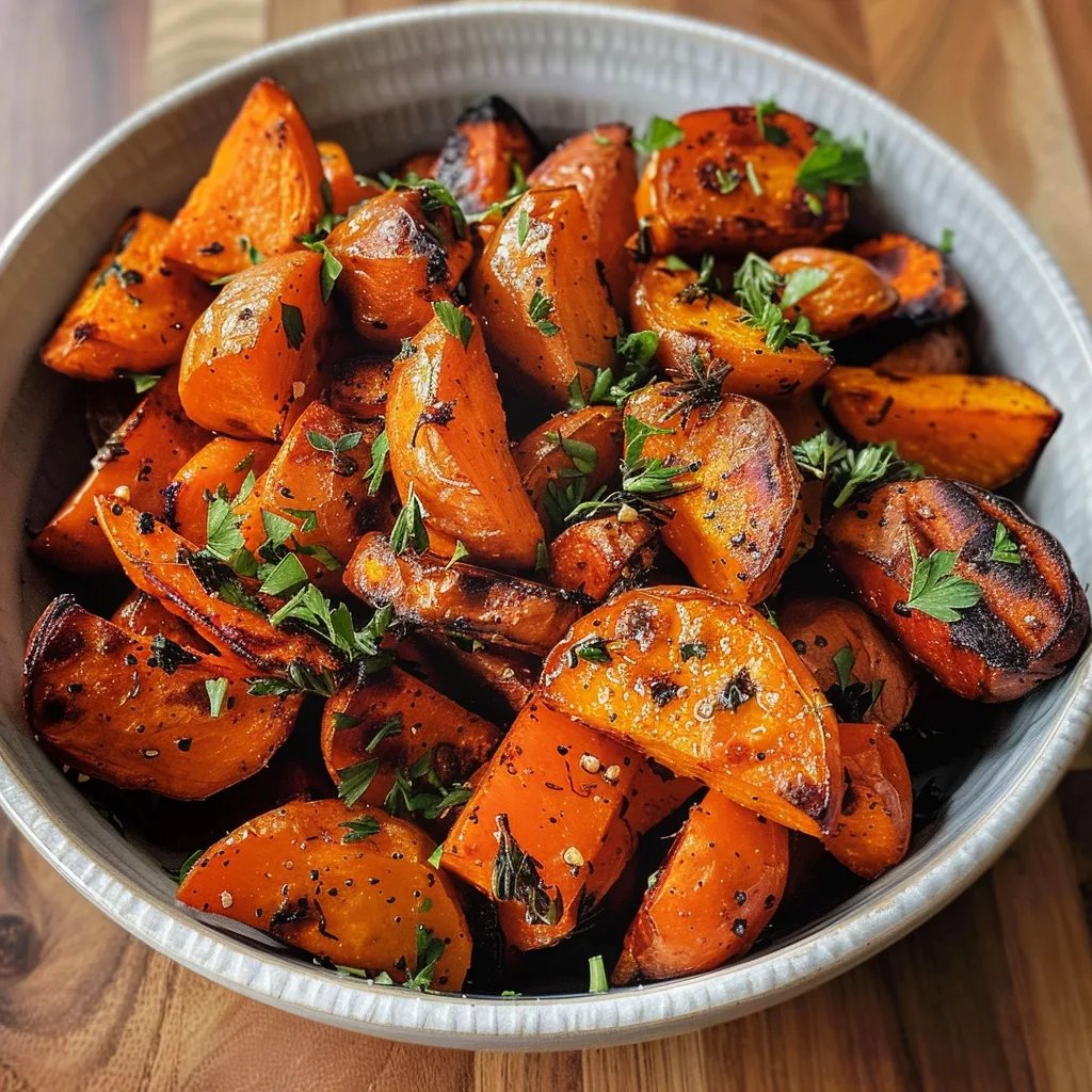 Roasted Sweet Potatoes & Carrots