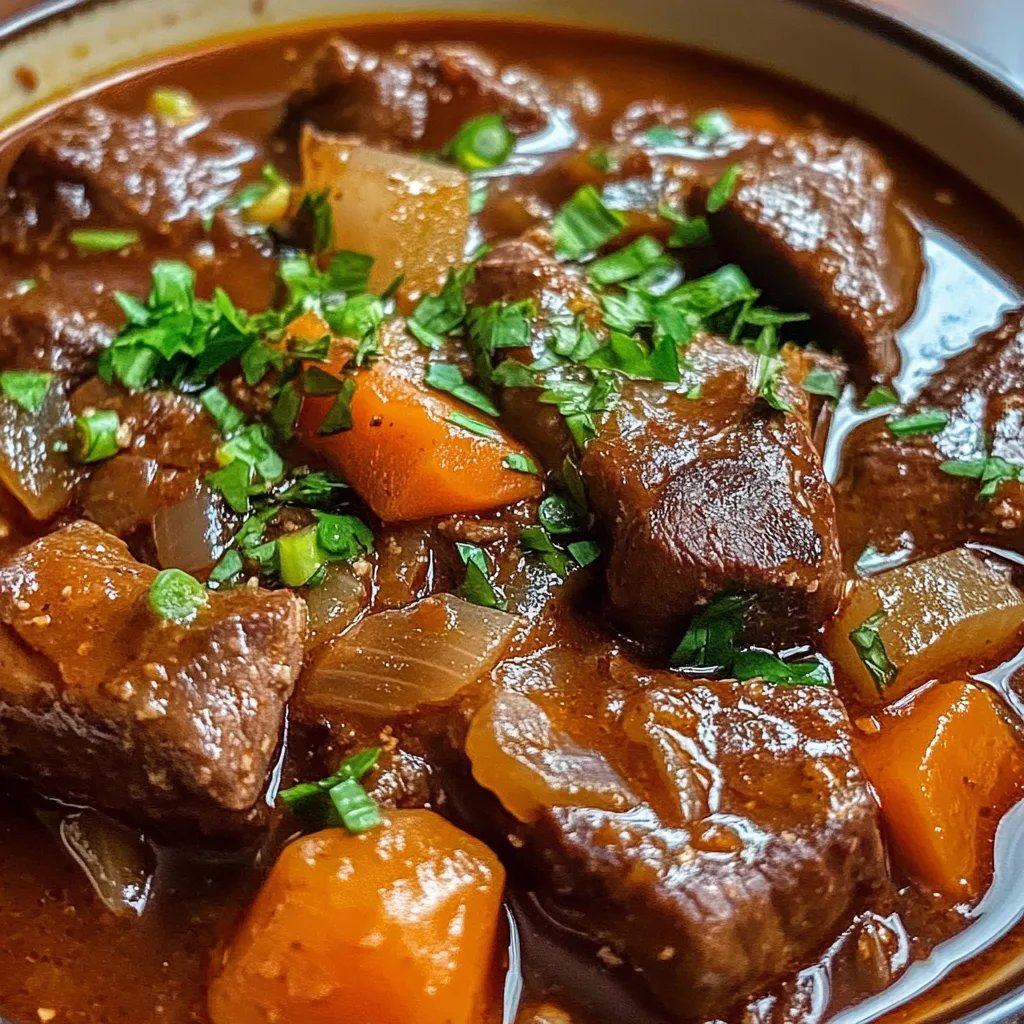 Spicy Bourdain's Beef Stew