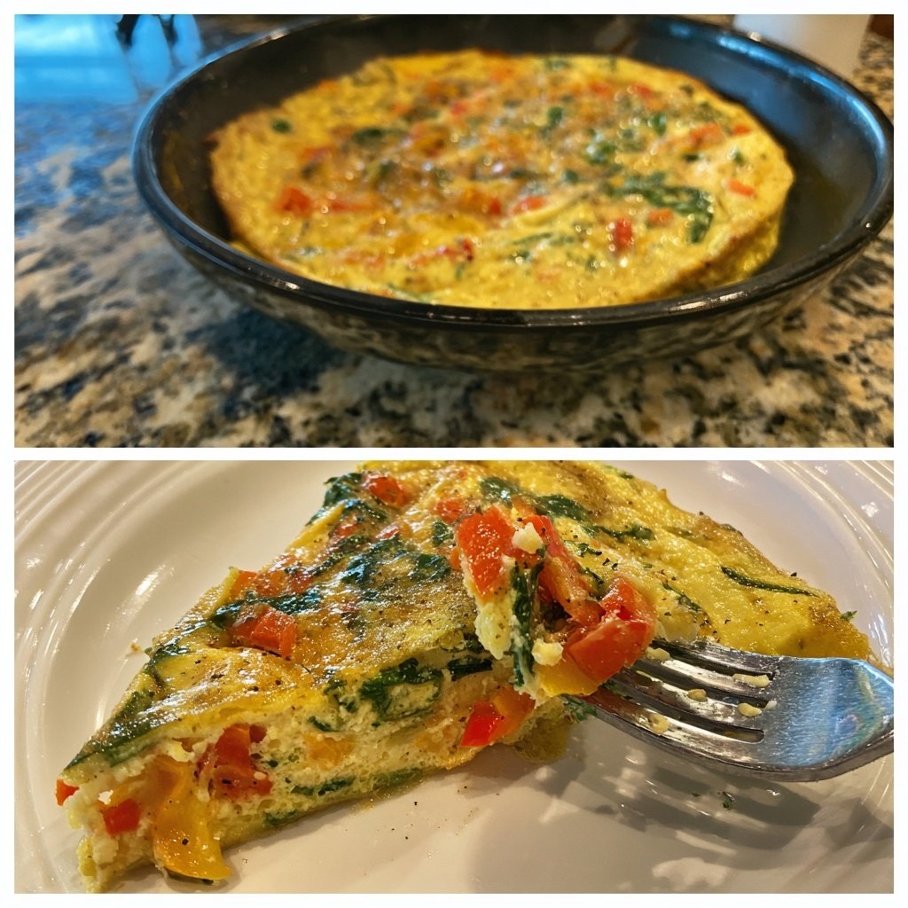 Egg White Veggie Omelet
