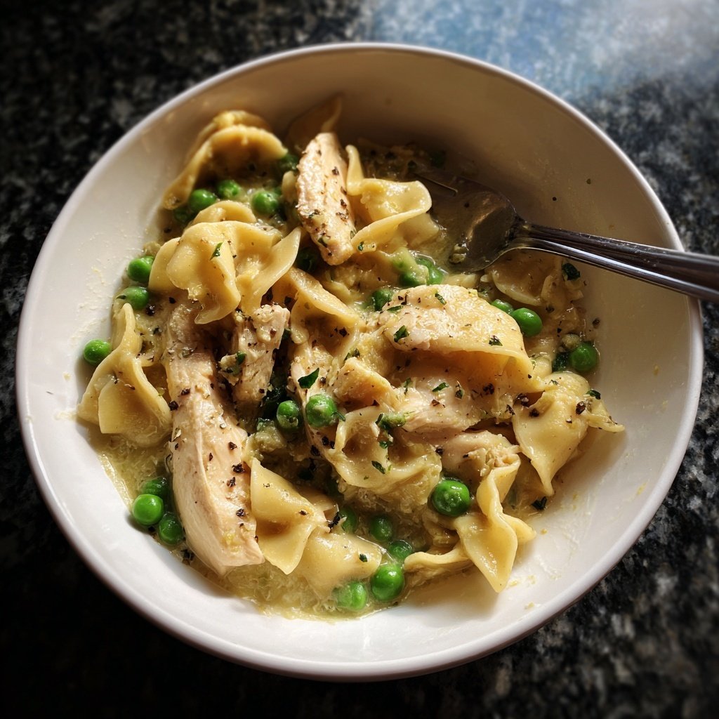 Easy Chicken and Noodles in One Pot