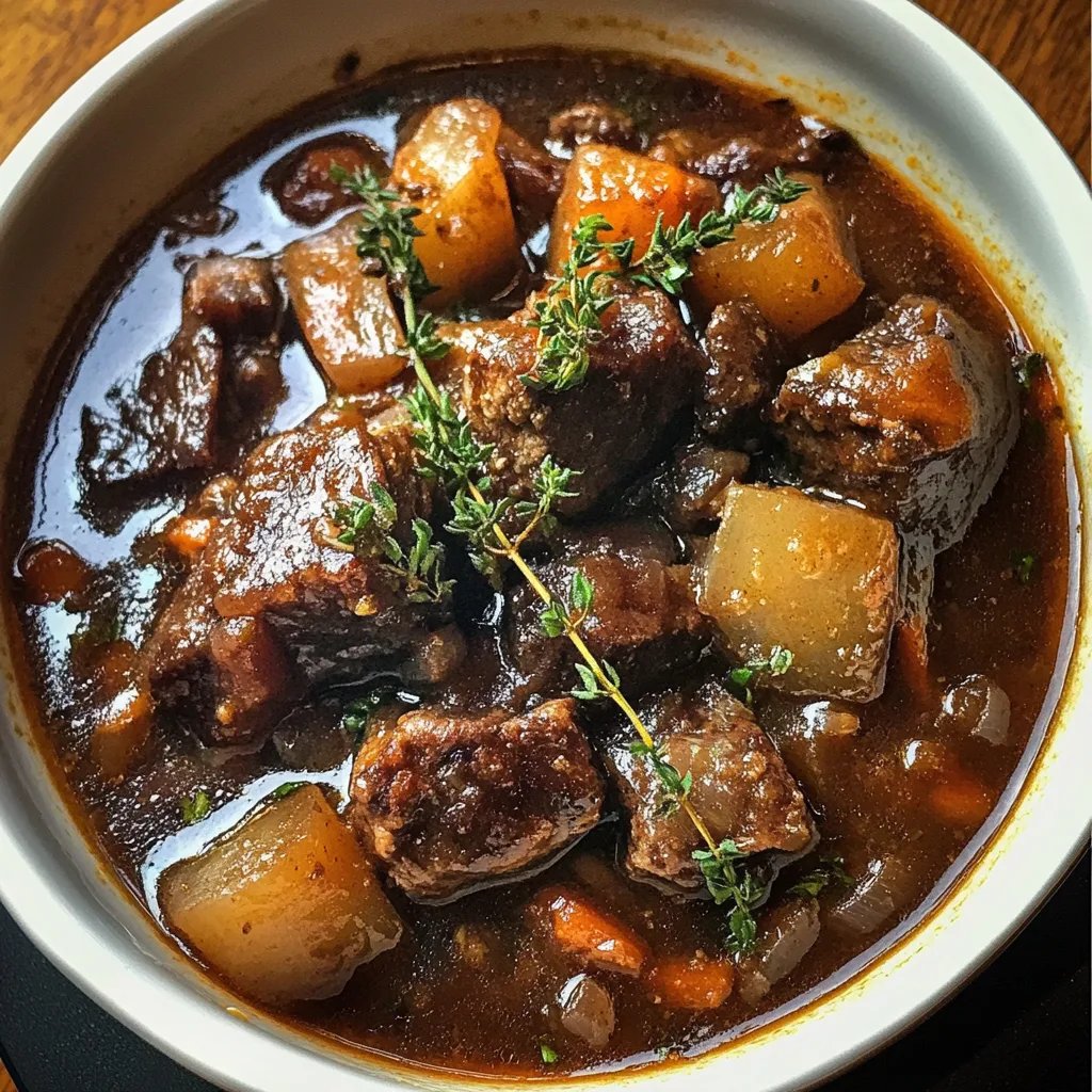 French Onion Beef Stew