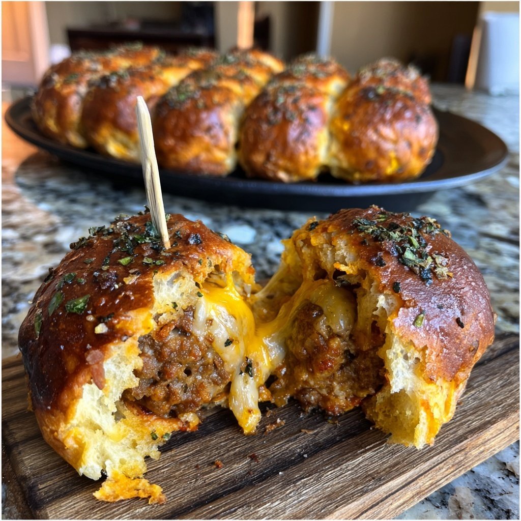 Savory Meatball Slider Medley