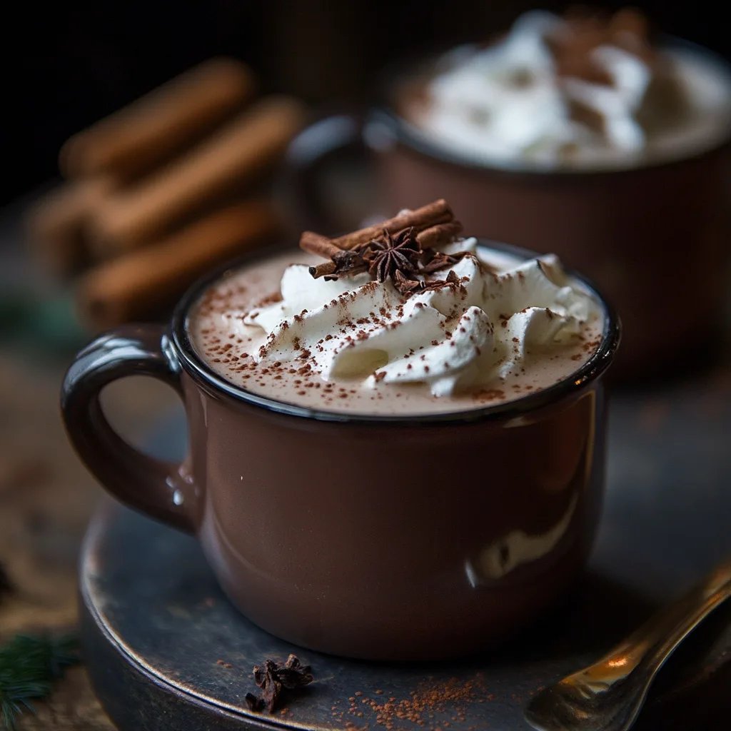Colonial Spiced Hot Chocolate