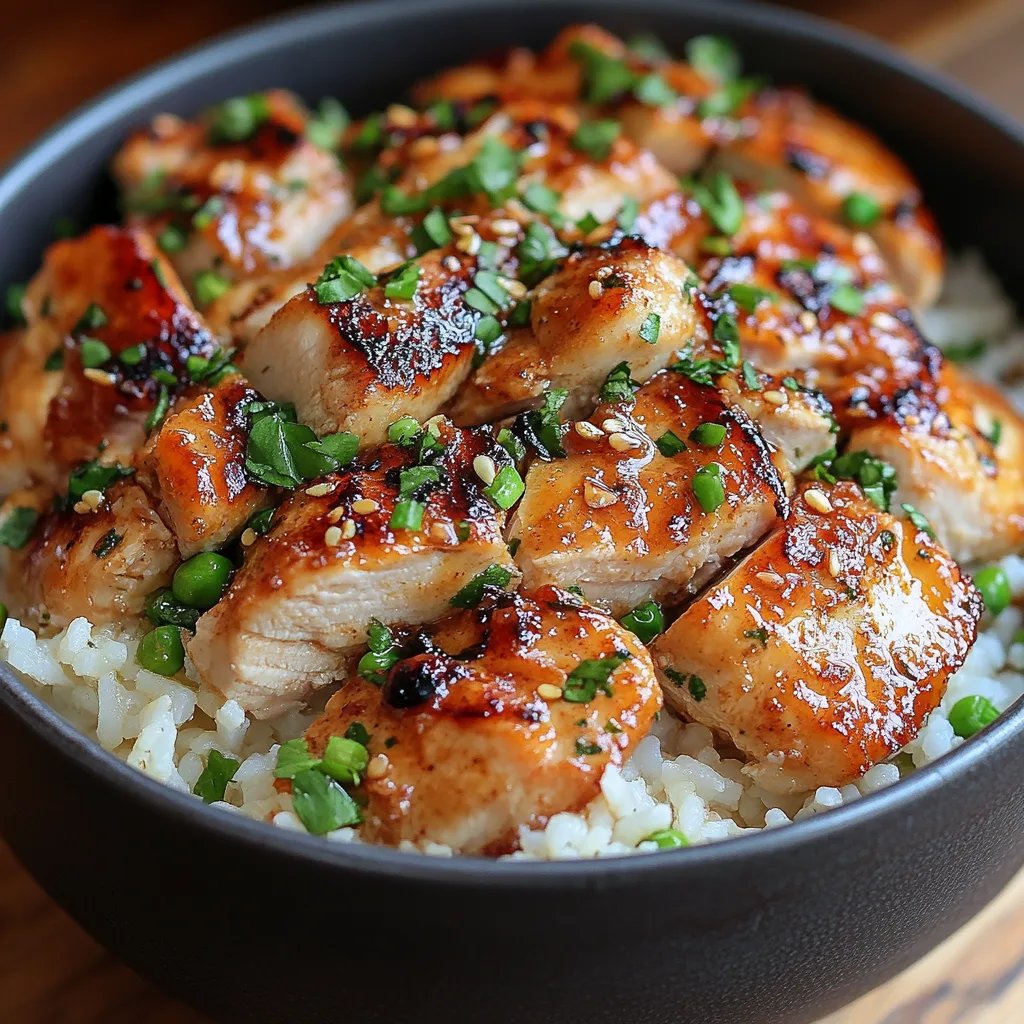 Comforting Chicken & Rice Bowls w/ Garlic Sauce: An Amazing Ultimate Recipe