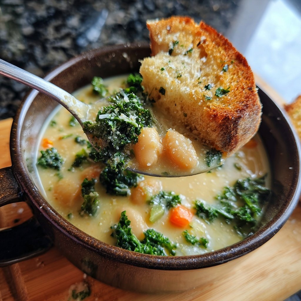Tuscan White Bean and Kale Soup