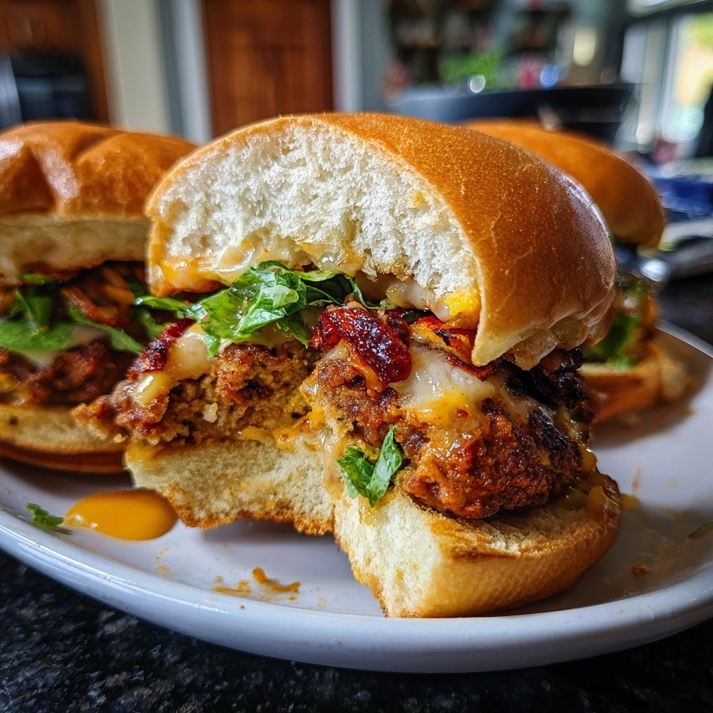 Spicy Veggie Sliders Delight