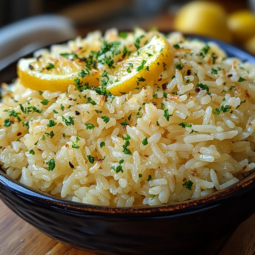 Flavorful Greek Lemon Rice: An Incredible 7-Step Recipe
