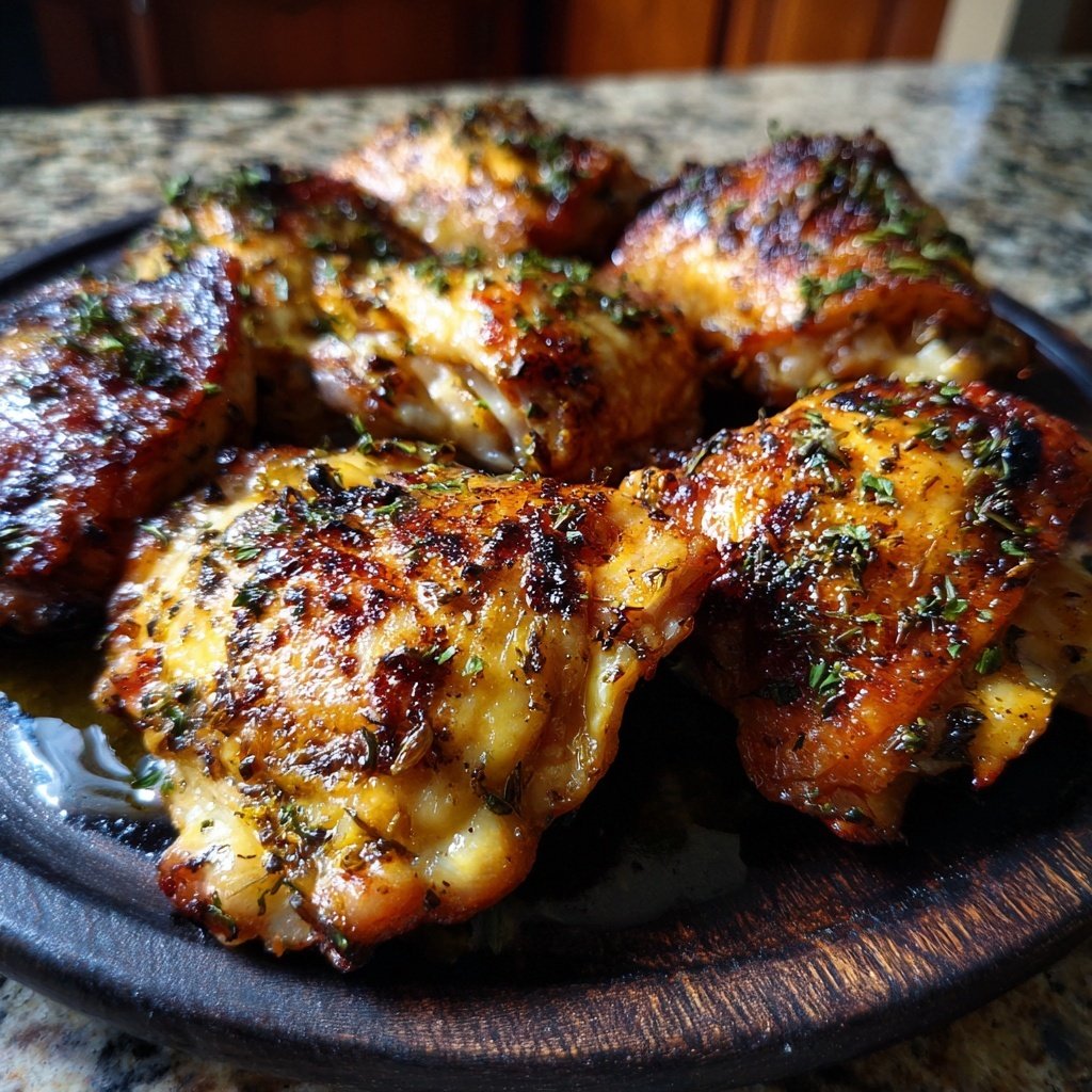 Mediterranean Baked Chicken Thighs