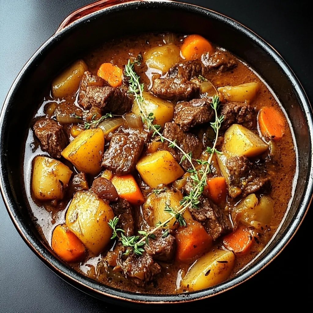 Autumn Harvest Beef Stew