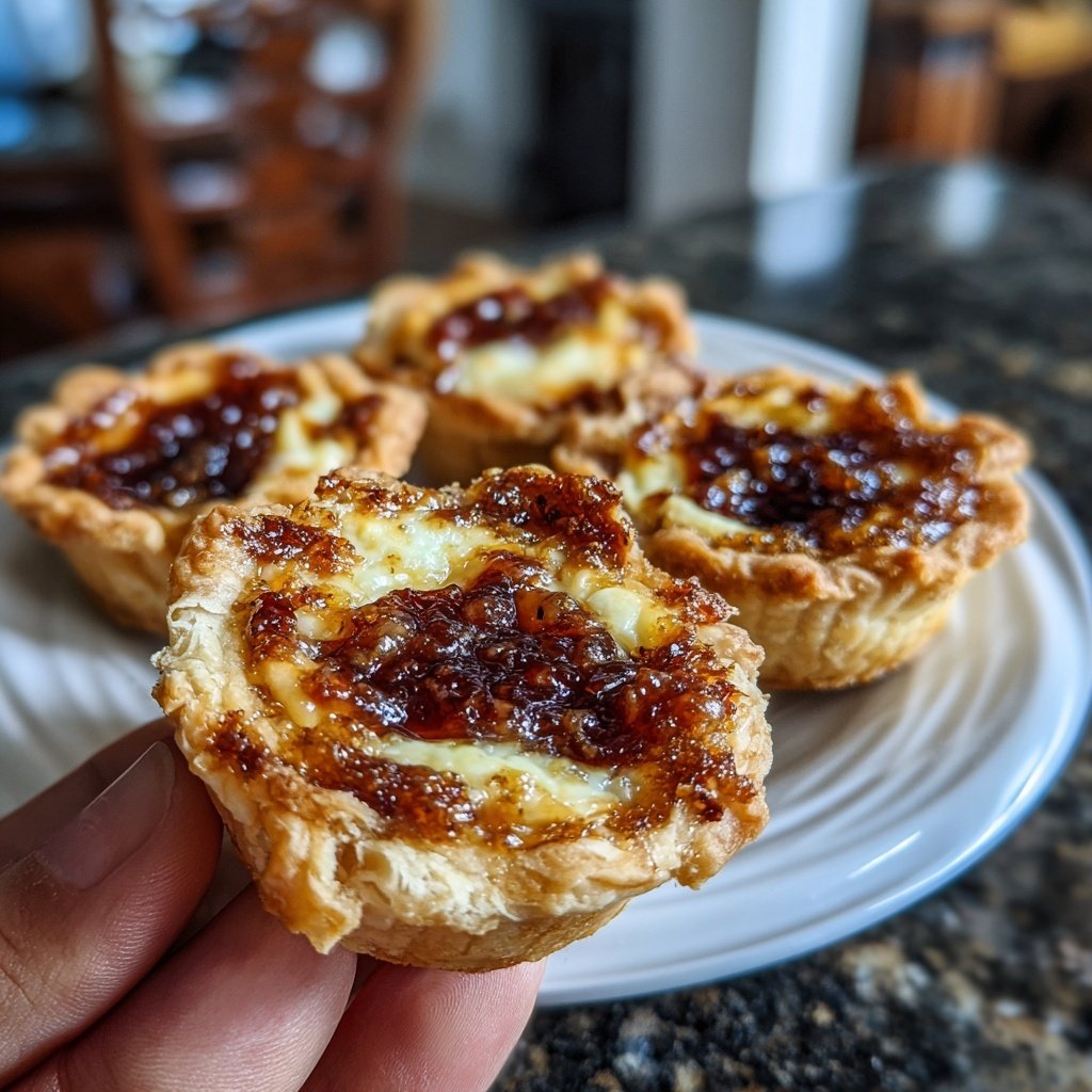 Brie and Fig Jam Tartlets