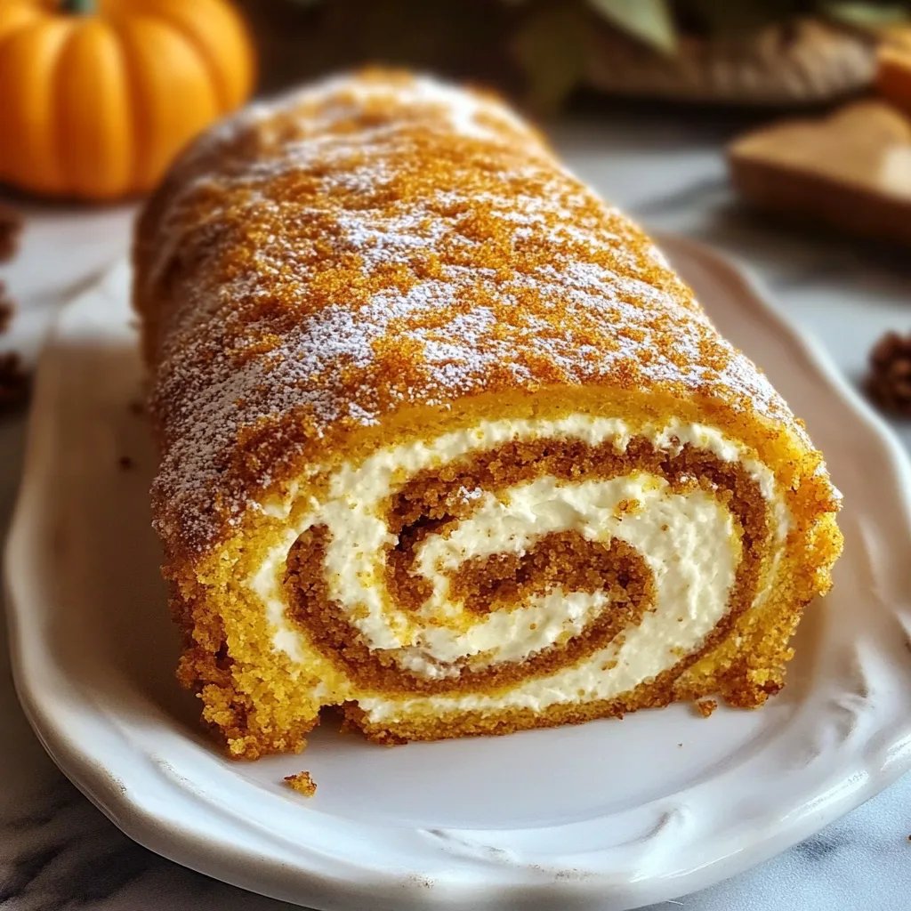 Creamy Pumpkin Spice Roll Cake: An Amazing Ultimate Recipe