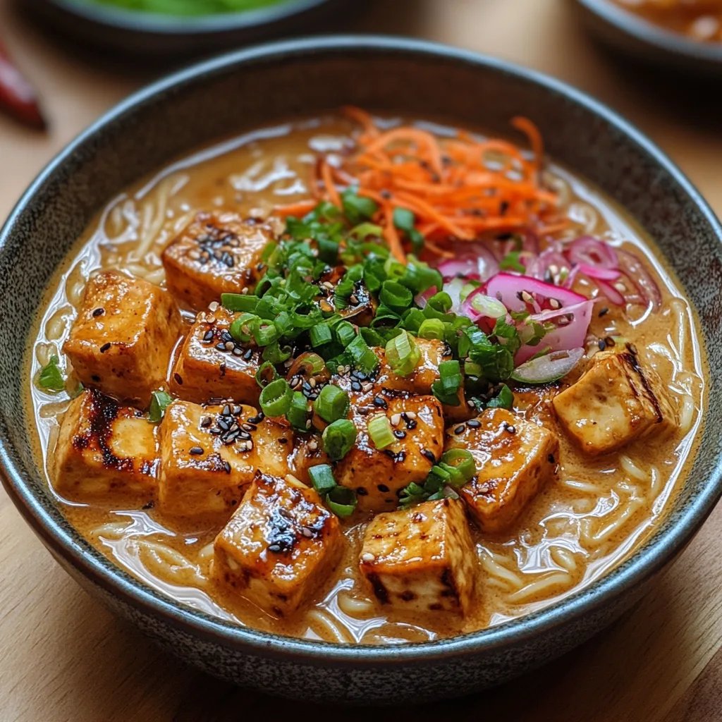 15-Minute Peanut Butter Tofu Ramen: An Amazing Ultimate Recipe