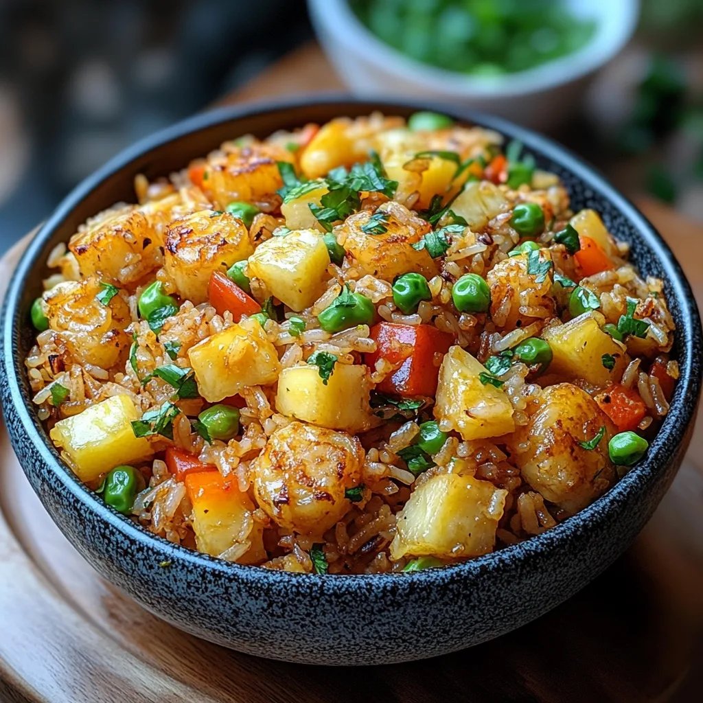 Thai Pineapple Fried Rice: An Incredible 7-Ingredient Recipe