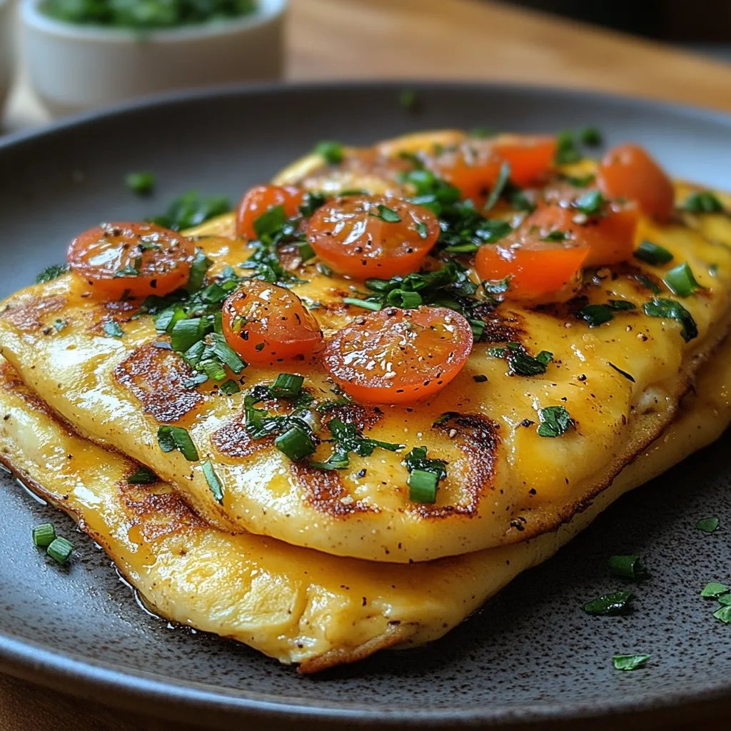Savory Vegan Tofu Omelette: An Incredible Amazing Recipe