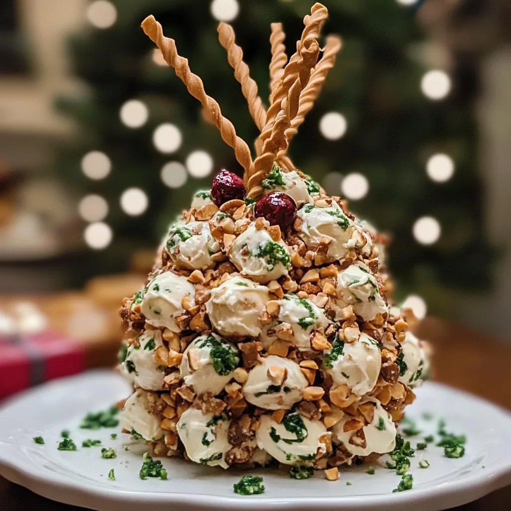 Delicious Christmas Cheese Ball