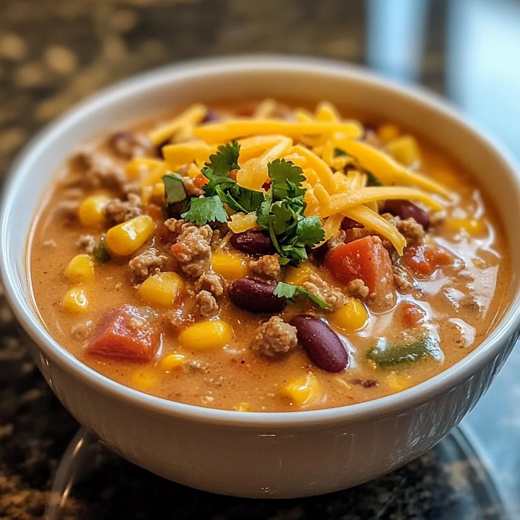 Creamy Taco Soup