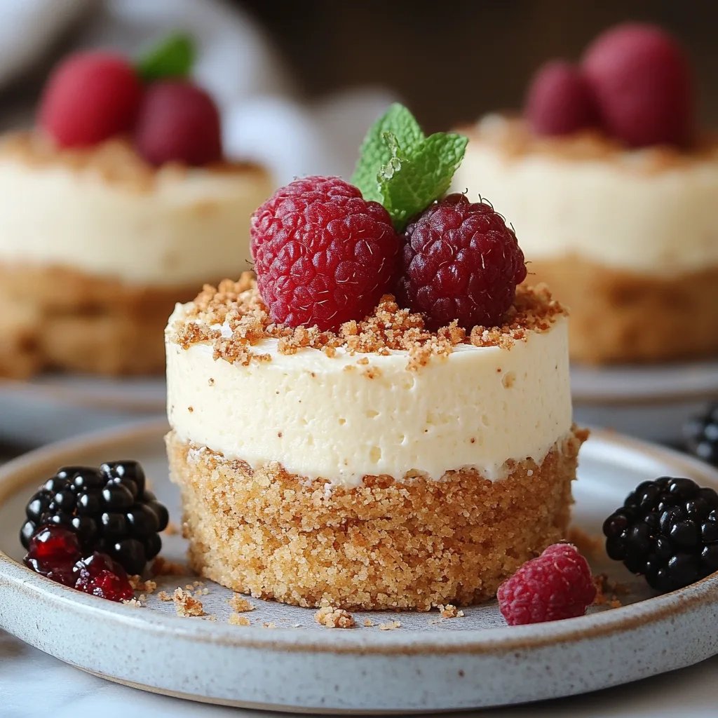 Mini Protein Cheesecakes: An Amazing Ultimate Recipe for Weight Loss