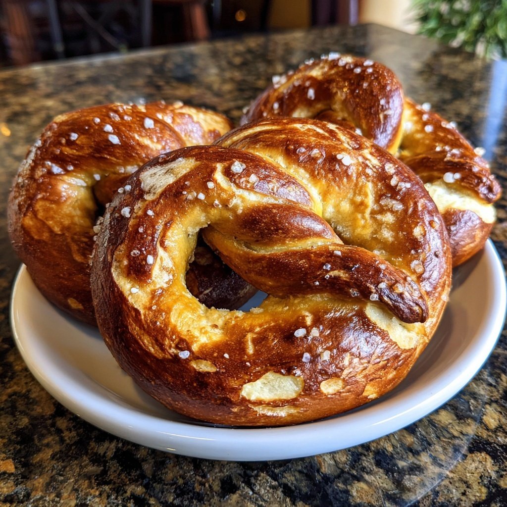 Homemade Soft Pretzels
