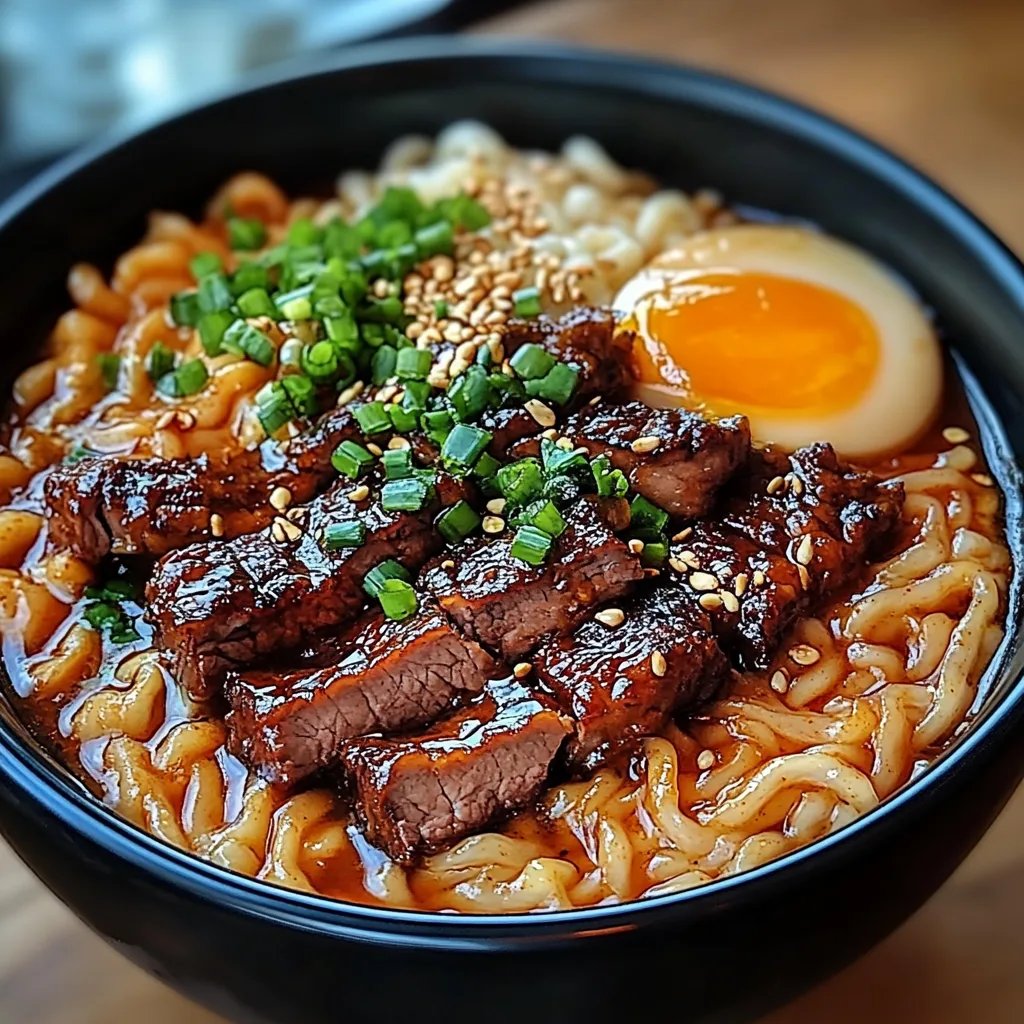 Spicy Korean Ramen with Grilled Beef & Creamy Sauce: An Incredible Ultimate Recipe