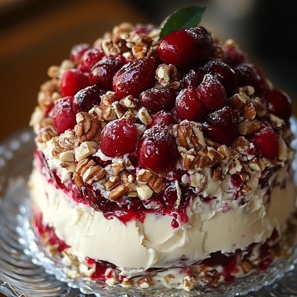 Cranberry Pecan Cream Cheese Ball