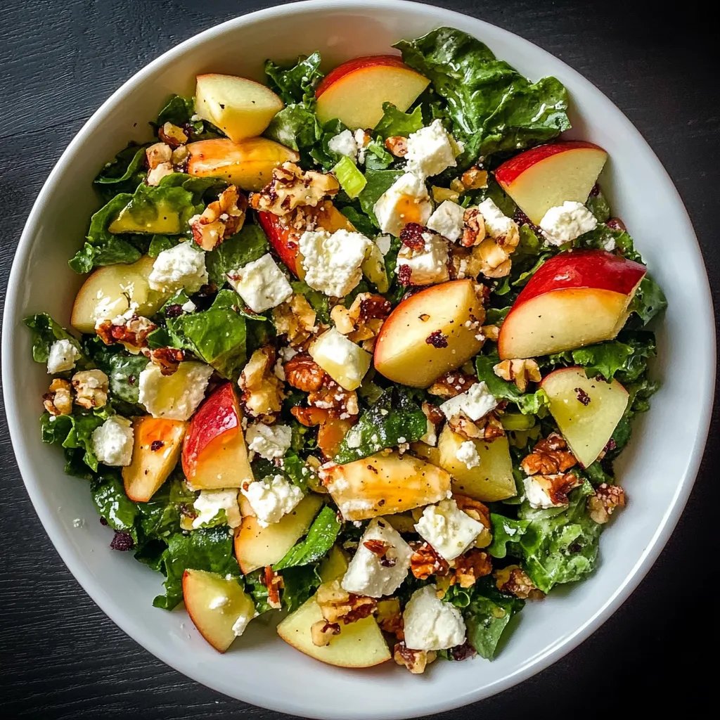 Autumn Harvest Honeycrisp Apple & Feta Salad