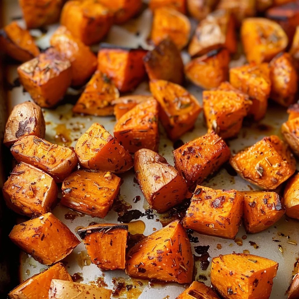 Crispy Roasted Sweet Potatoes