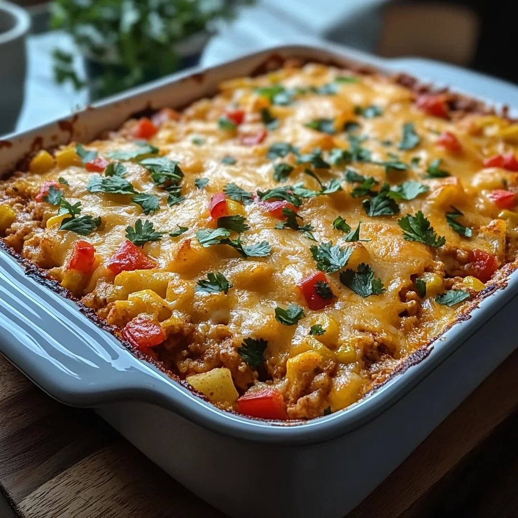 Chicken Taco Casserole: An Incredible Ultimate Recipe for 8