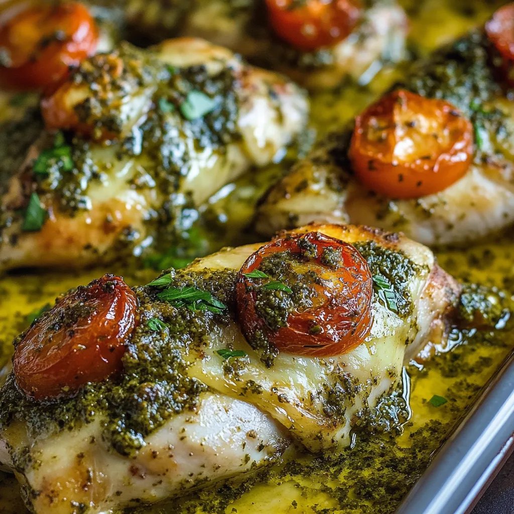 Easy Baked Pesto Chicken: An Amazing Ultimate Recipe