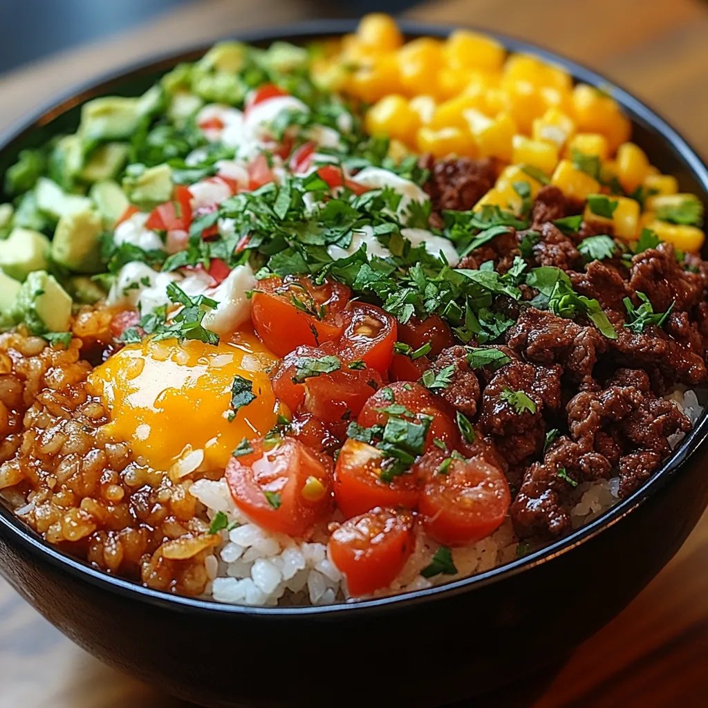 Beef Taco Rice Bowl: An Amazing Ultimate Recipe You Must Try