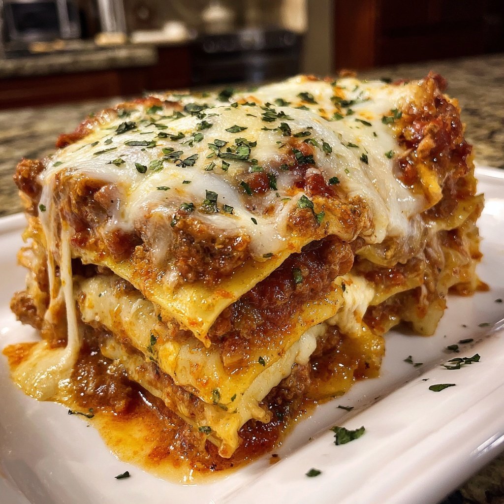 Best Lasagna Ever Meat Sauce