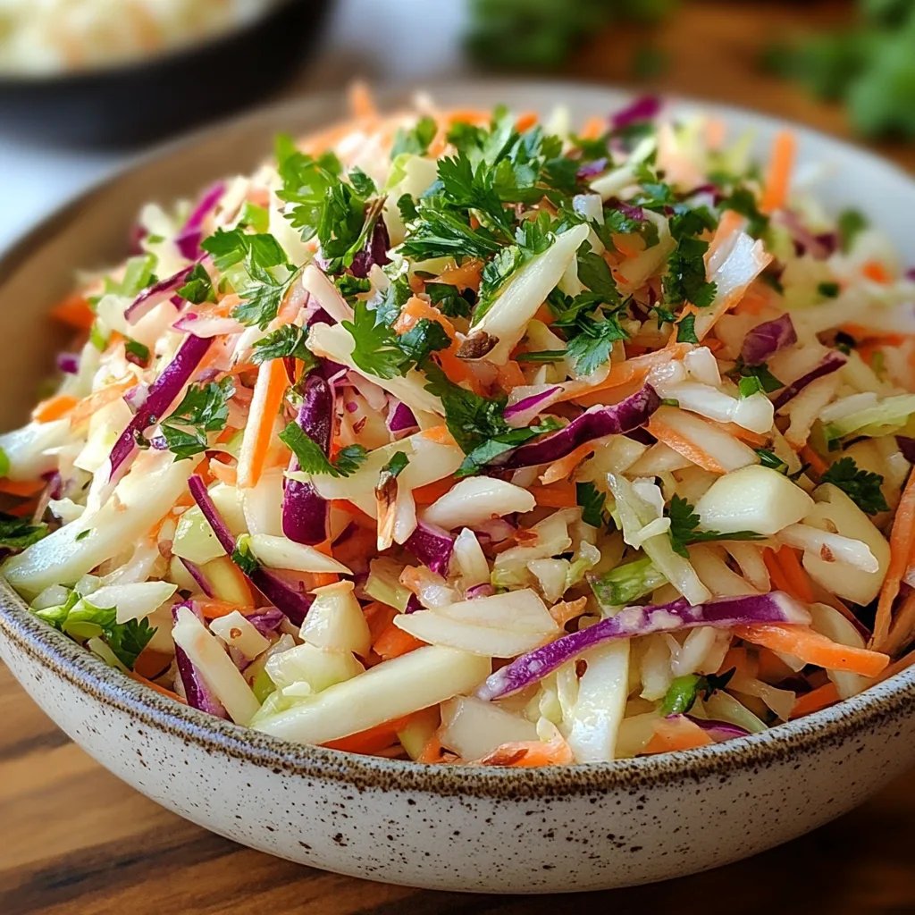 Apple Coleslaw: An Incredible Ultimate Recipe for 5-Star Flavors