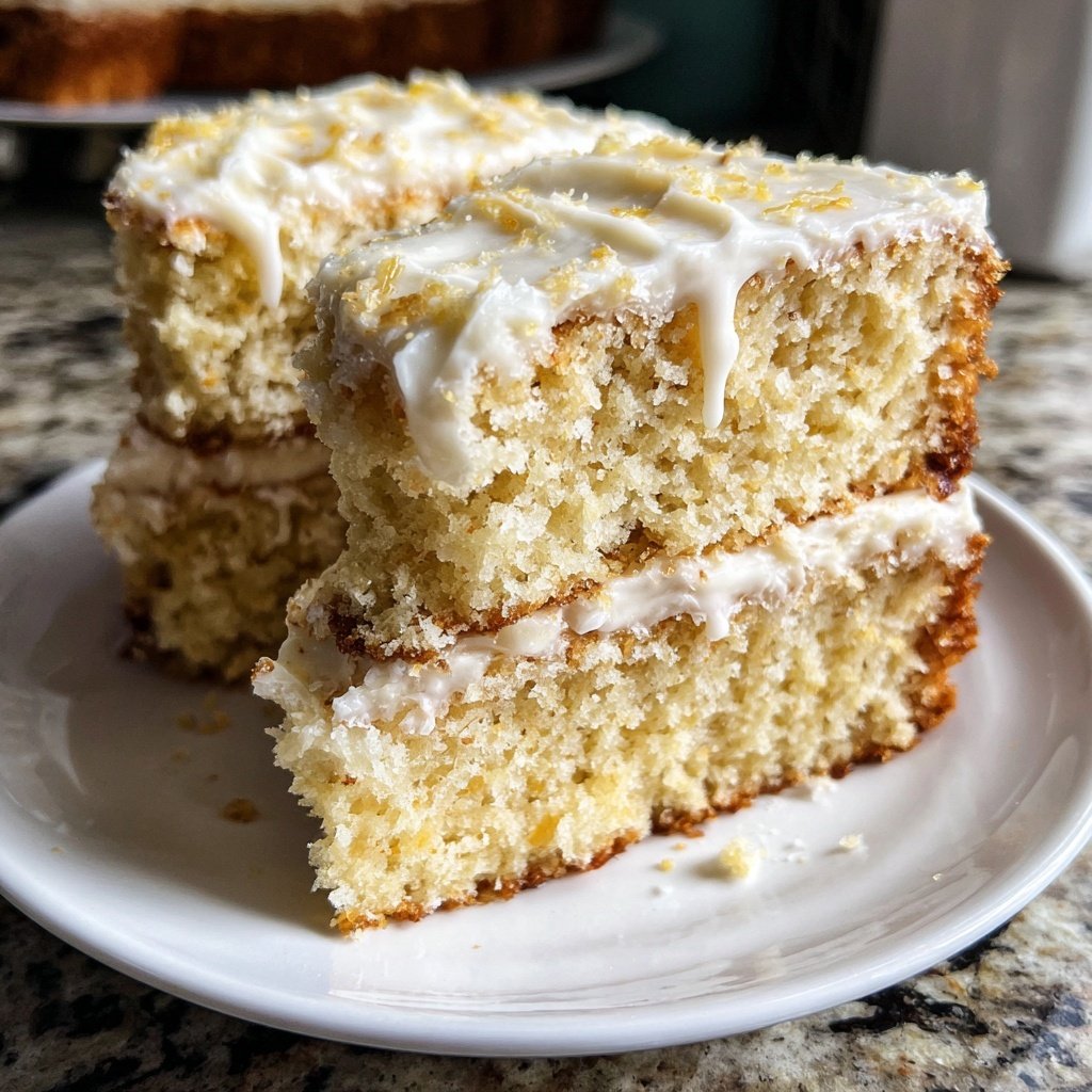 Classic Moist Vanilla Butter Cake