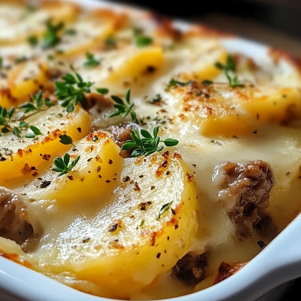 Cheesy Ground Pork & Potato Casserole: An Incredible Ultimate Recipe