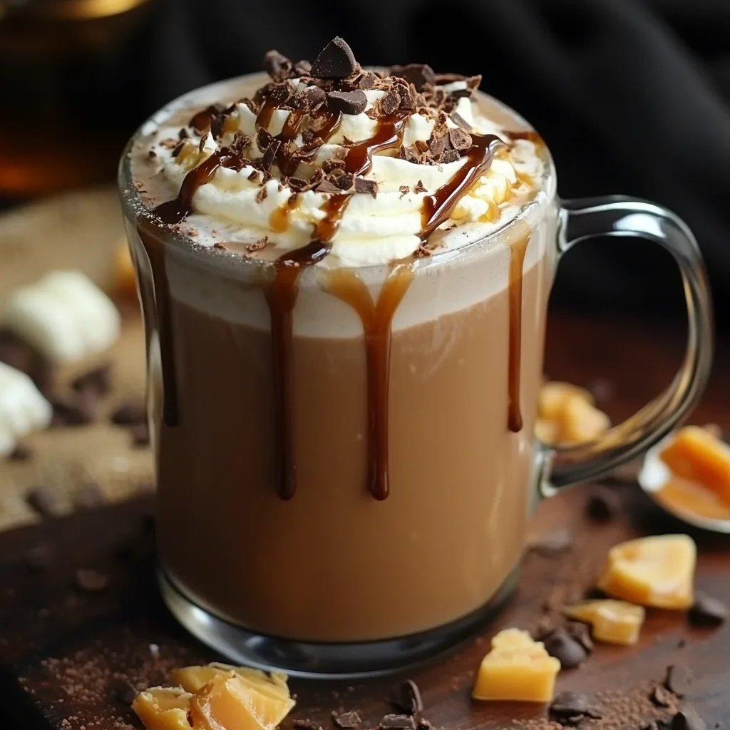 Salted Caramel Hot Chocolate
