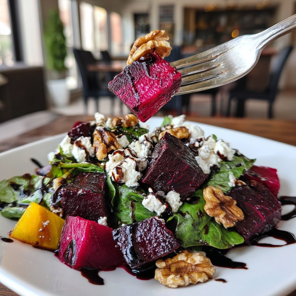 Savory Roasted Beet Salad