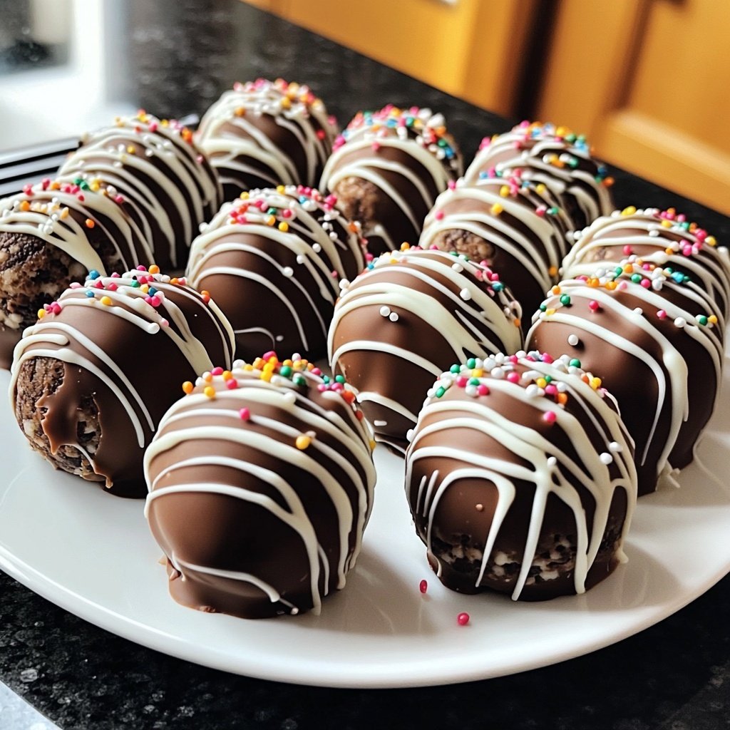 Gluten-Free Snowman Oreo Balls