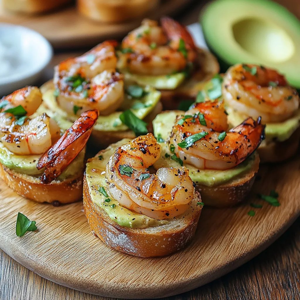 Garlic Shrimp Crostini with Avocado: An Incredible Ultimate Recipe