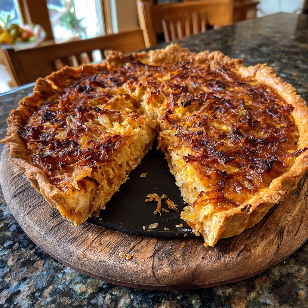 Sweet Caramelized Onion Tart