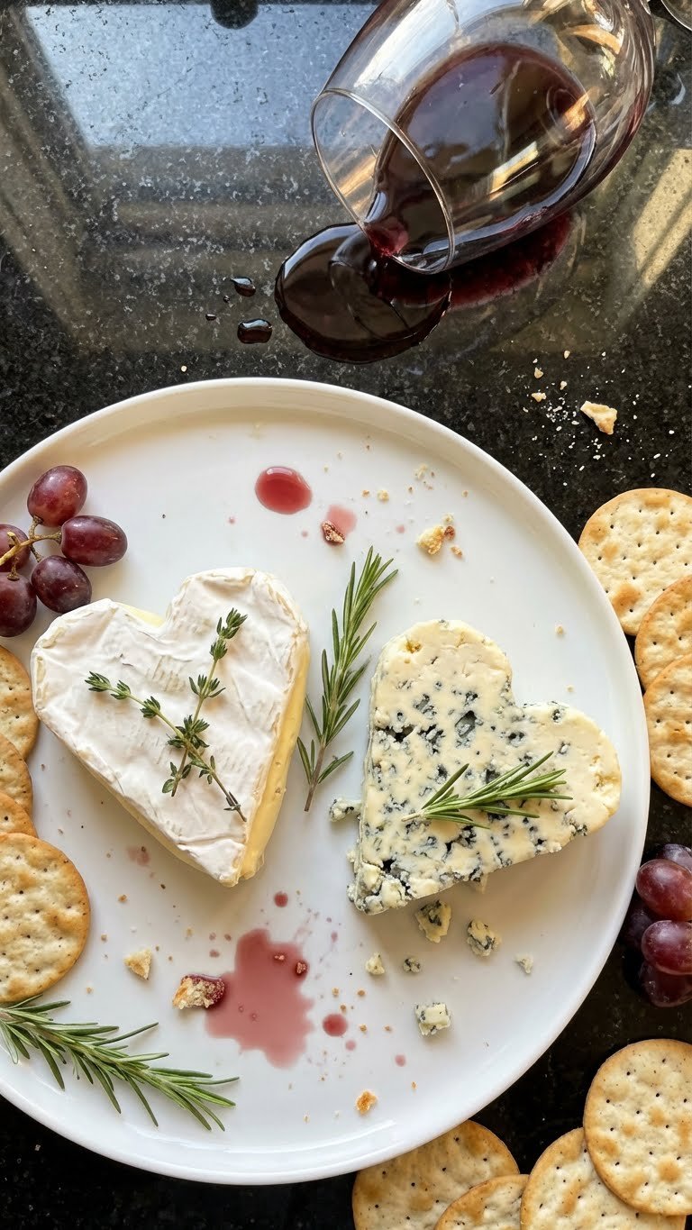 Valentine’s Day Cheese and Wine
