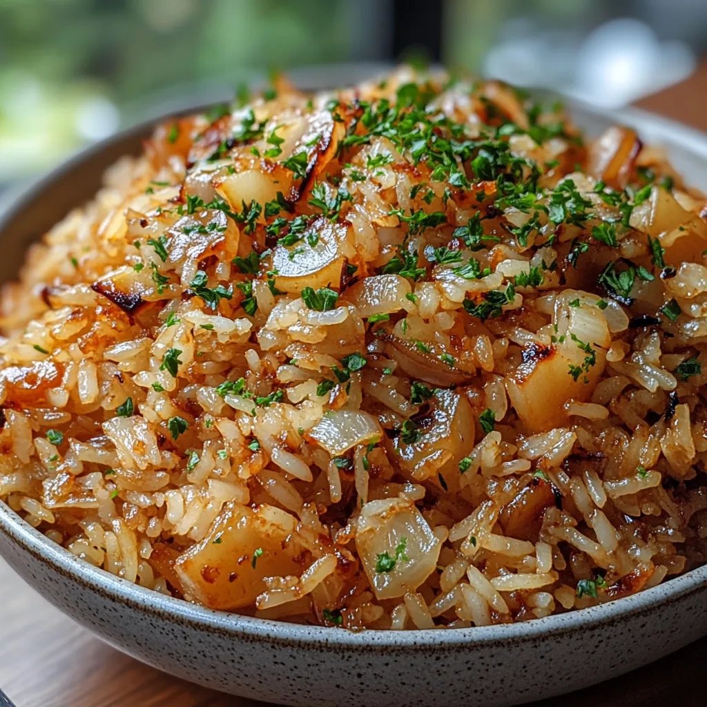 French Onion Rice: An Amazing Ultimate Recipe You Need to Try