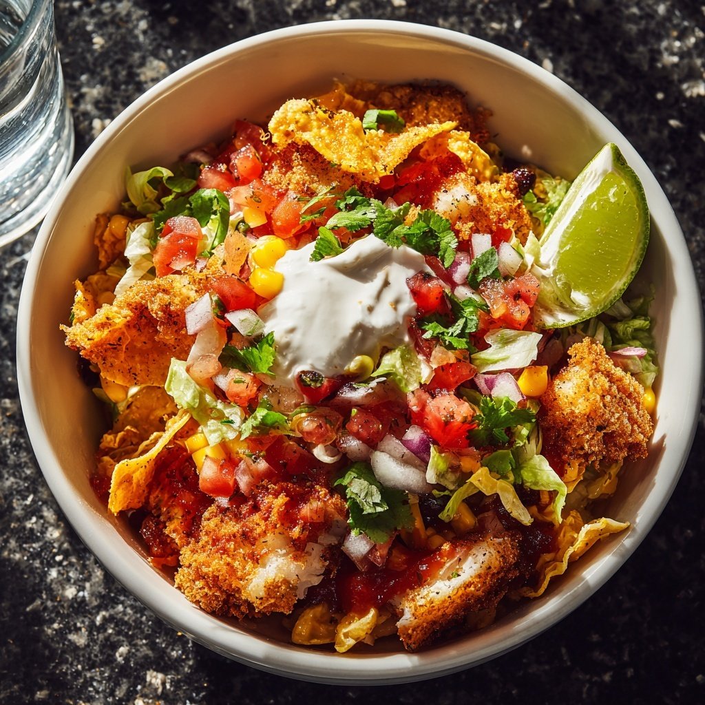 Air Fryer Fish Taco Bowls
